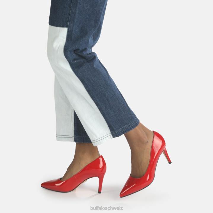 Buffalo Fanny2-Pumpe 846Z905 Rot|Absätze