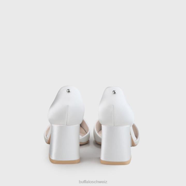 Buffalo Flora-Pumpe 846Z671 Elfenbein|Absätze