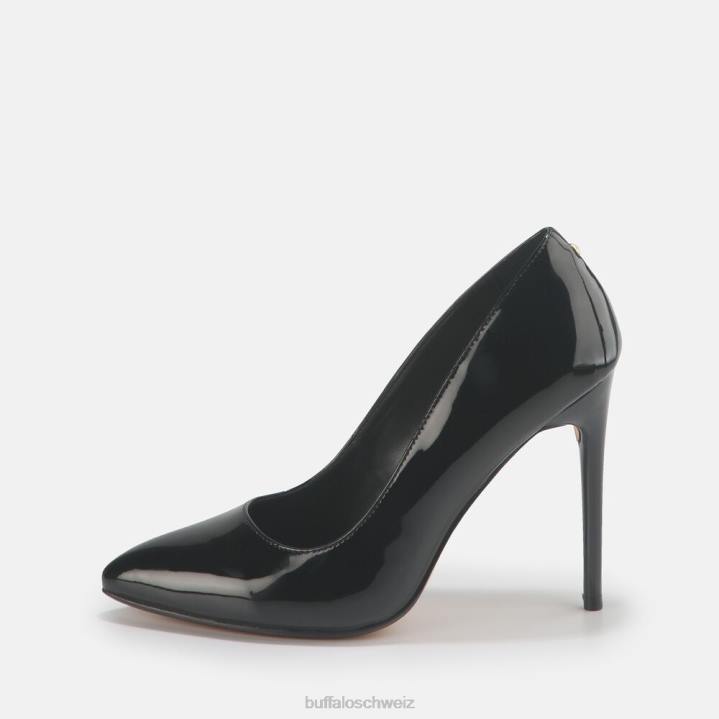 Buffalo Juliette-Pumpe 846Z394 Schwarz|Absätze
