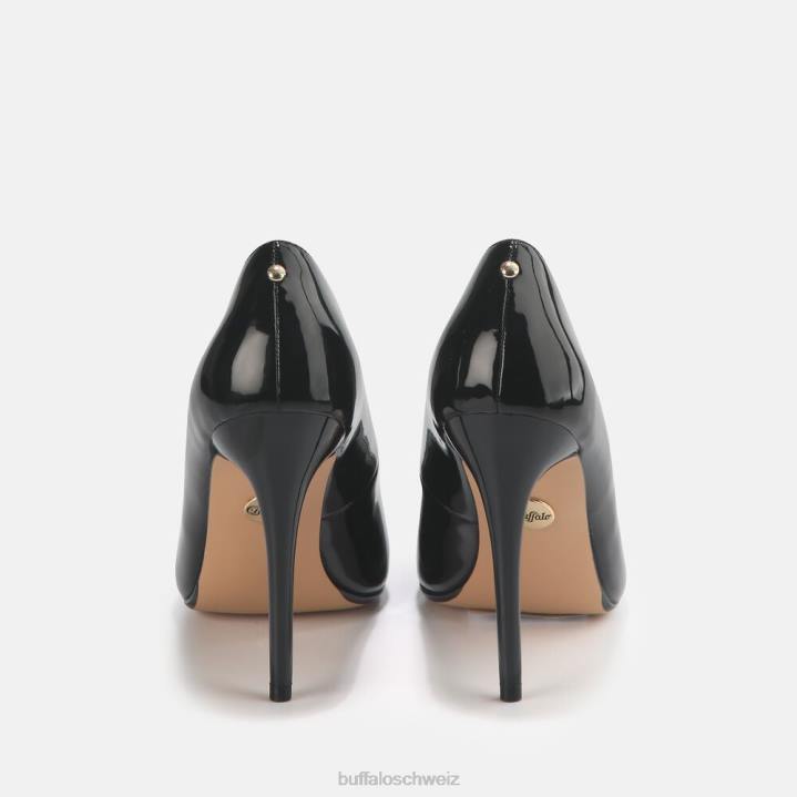 Buffalo Juliette-Pumpe 846Z394 Schwarz|Absätze