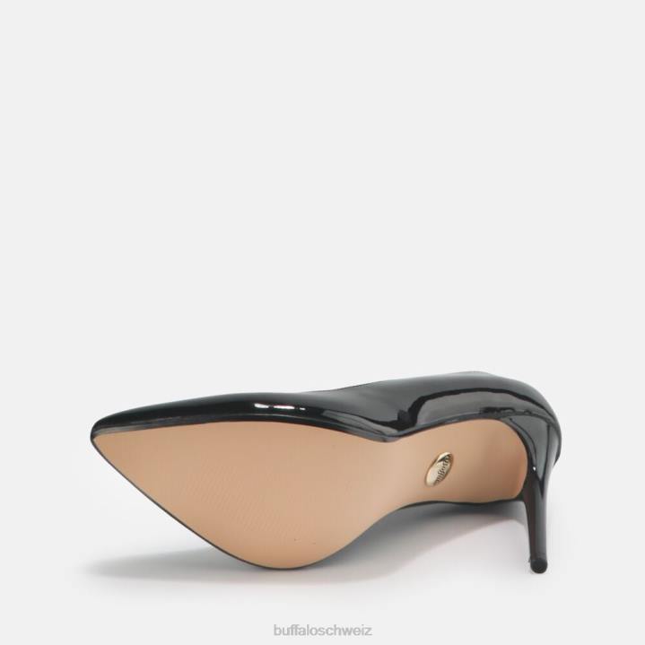 Buffalo Juliette-Pumpe 846Z394 Schwarz|Absätze