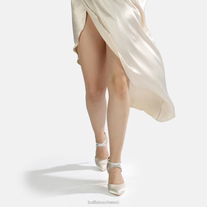 Buffalo Nadia-Pumpe 846Z925 Elfenbein|Absätze