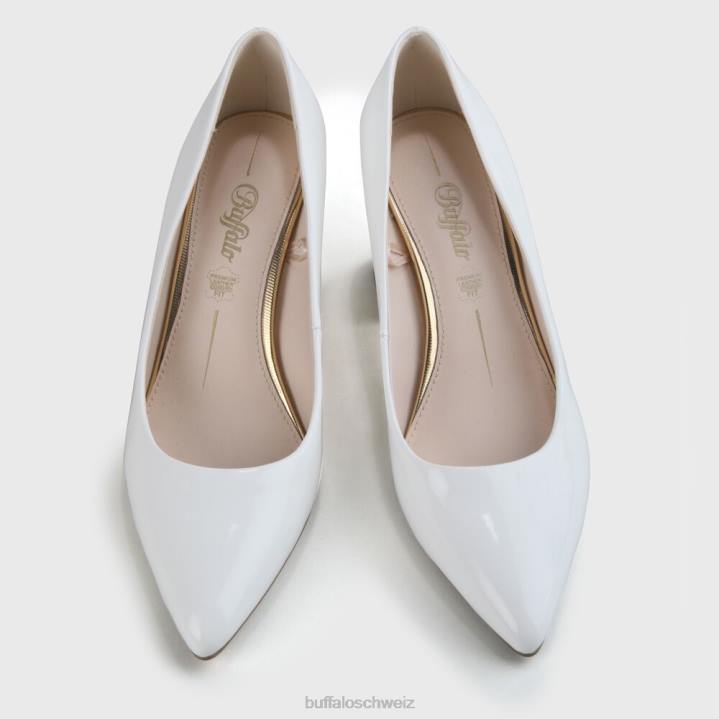 Buffalo Raquel-Pumpe 846Z155 Elfenbein|Absätze