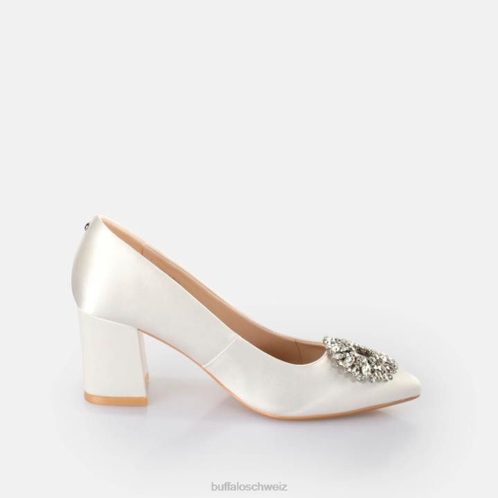 Buffalo Robyn Glam-Sandalen mit Absatz 846Z276 Elfenbein|Absätze