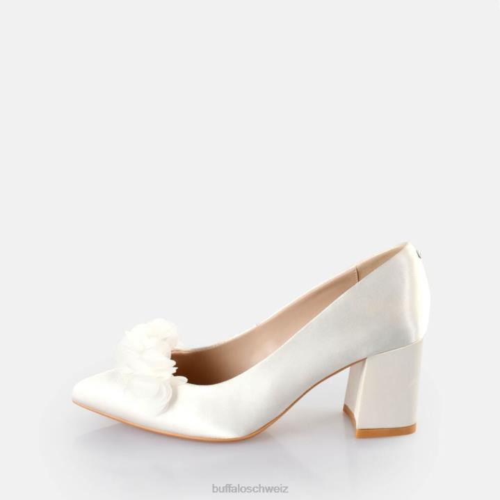 Buffalo Robyn Rose-Sandalen mit Absatz 846Z392 Elfenbein|Absätze