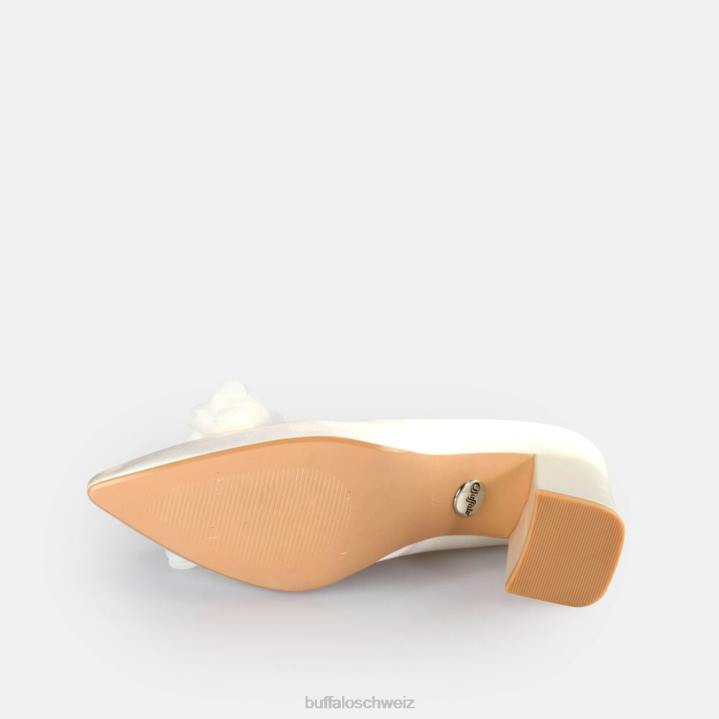 Buffalo Robyn Rose-Sandalen mit Absatz 846Z392 Elfenbein|Absätze