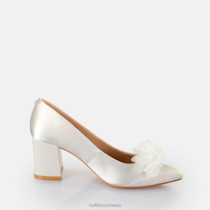 Buffalo Robyn Rose-Sandalen mit Absatz 846Z392 Elfenbein|Absätze