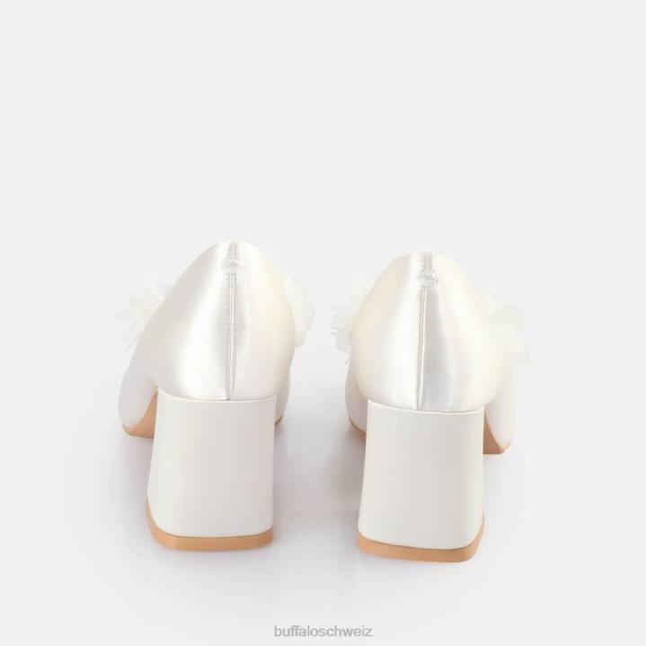 Buffalo Robyn Rose-Sandalen mit Absatz 846Z392 Elfenbein|Absätze