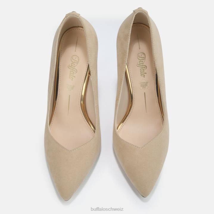 Buffalo Sabella-Pumpe 846Z762 Beige|Absätze