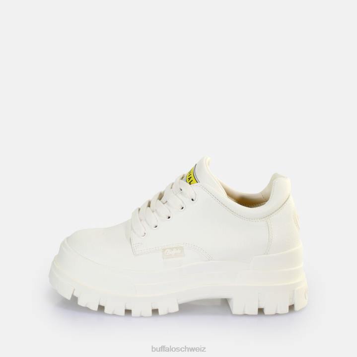 Buffalo Aspha Cls Loafer vegan 846Z343 Weiss|Slipper