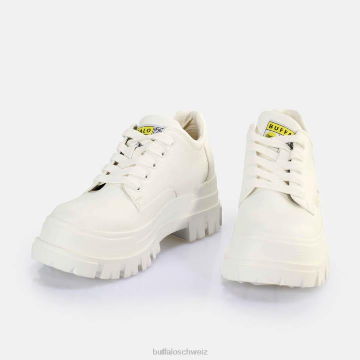 Buffalo Aspha Cls Loafer vegan 846Z343 Weiss|Slipper