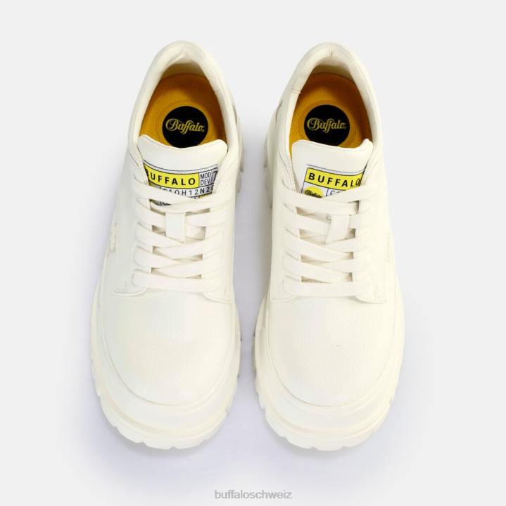 Buffalo Aspha Cls Loafer vegan 846Z343 Weiss|Slipper