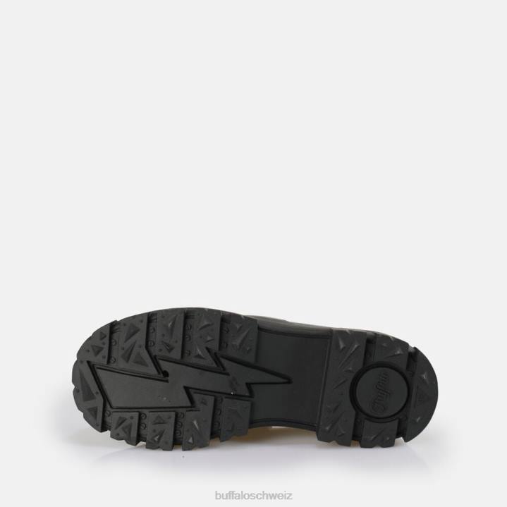 Buffalo Aspha Loafer Glam vegan 846Z875 Schwarz|Slipper