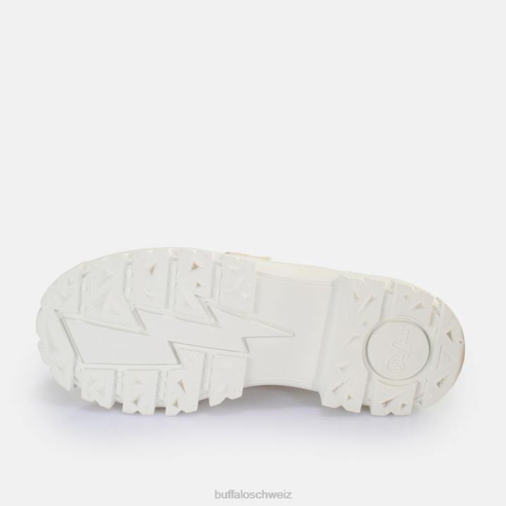 Buffalo Aspha Loafer vegan 846Z242 Weiss|Slipper