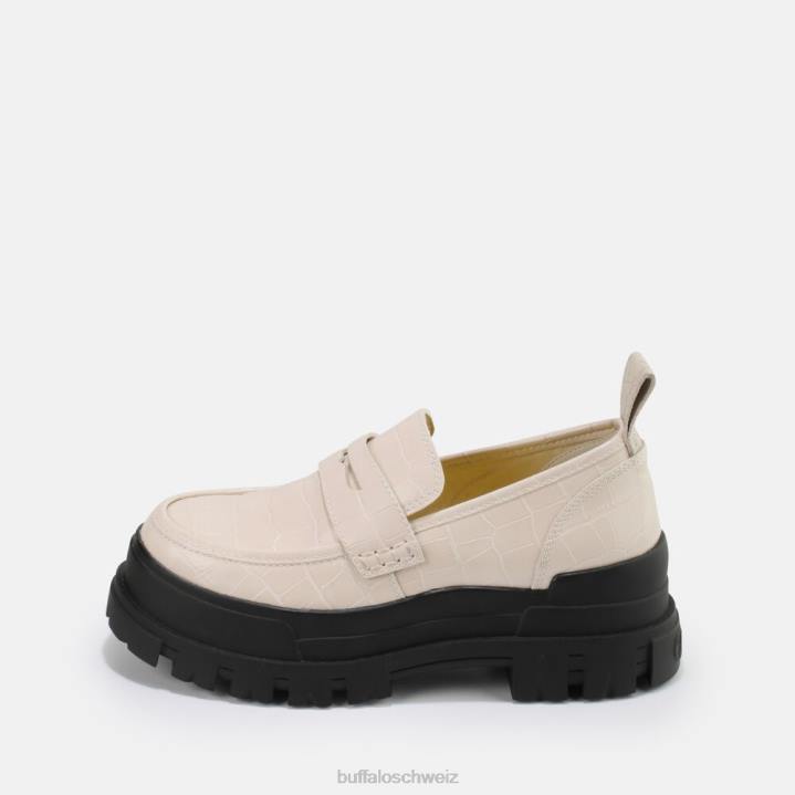 Buffalo Aspha Loafer vegan 846Z623 Creme|Slipper