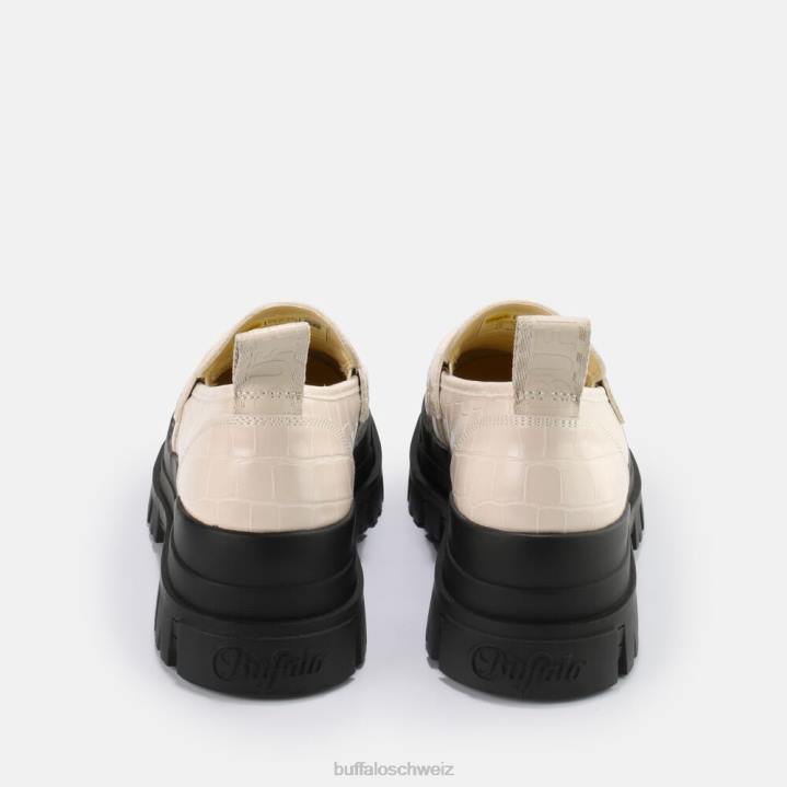 Buffalo Aspha Loafer vegan 846Z623 Creme|Slipper