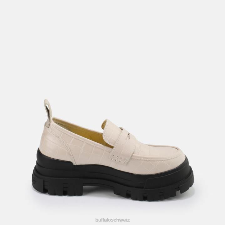 Buffalo Aspha Loafer vegan 846Z623 Creme|Slipper