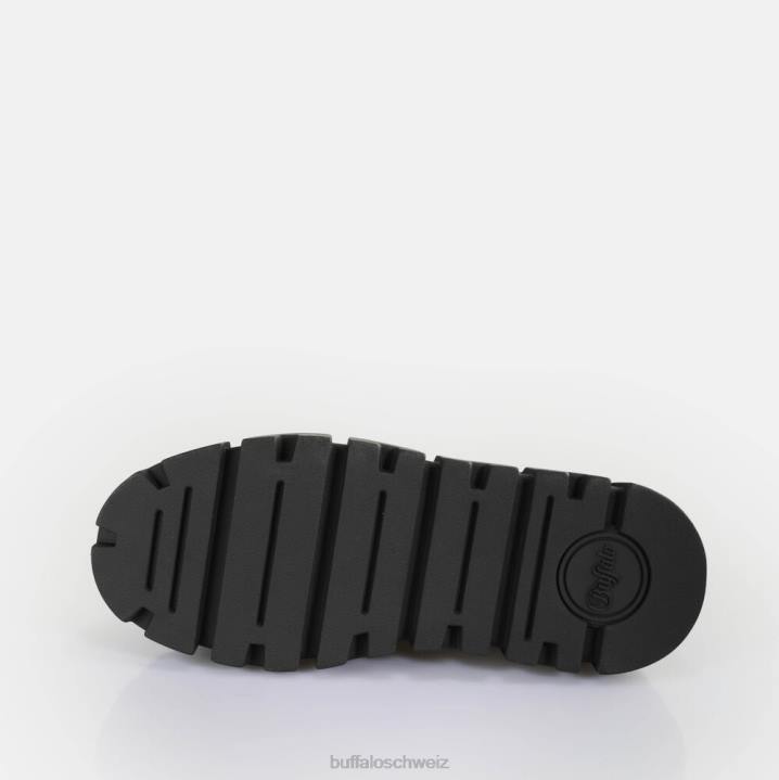 Buffalo Ava Mary Loafer vegan 846Z525 Schwarz|Slipper