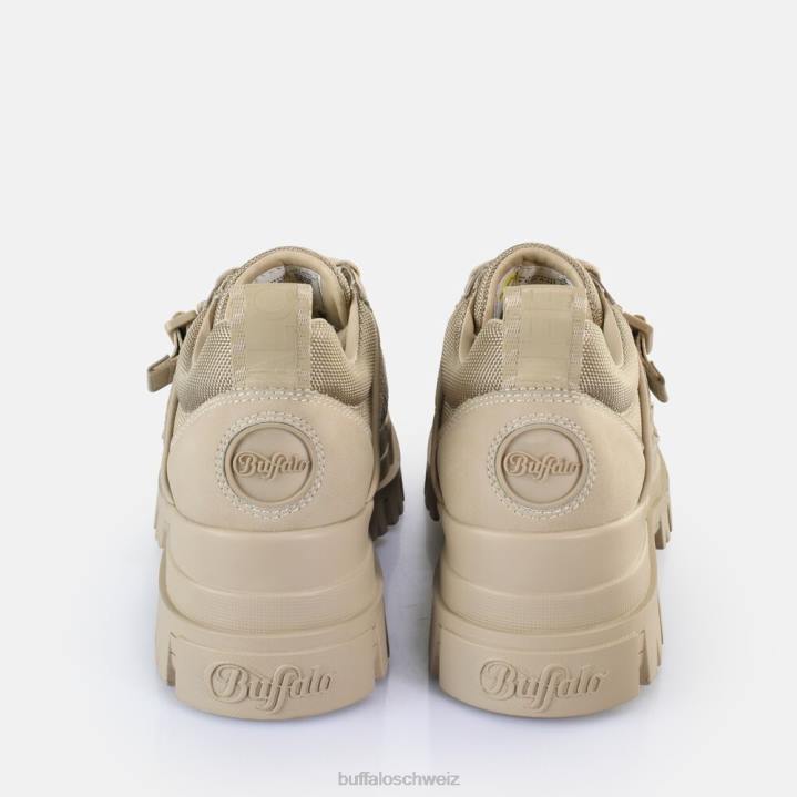 Buffalo aspha com lo Loafers vegan 846Z499 Creme|Slipper