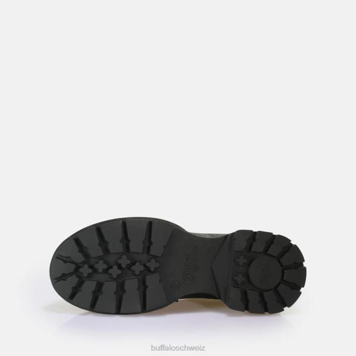 Buffalo unhöflicher Loafer vegan 846Z647 Schwarz|Slipper
