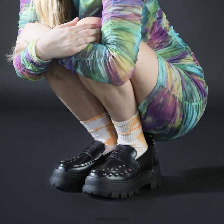 Buffalo x pati valpati der niedrige 846Z751 Schwarz|Slipper