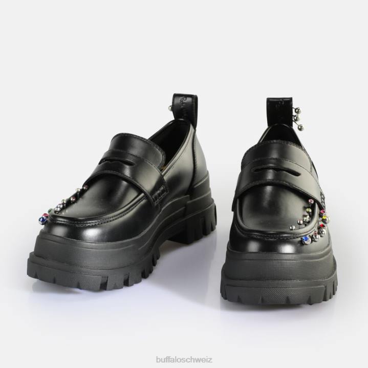 Buffalo x pati valpati der niedrige 846Z751 Schwarz|Slipper