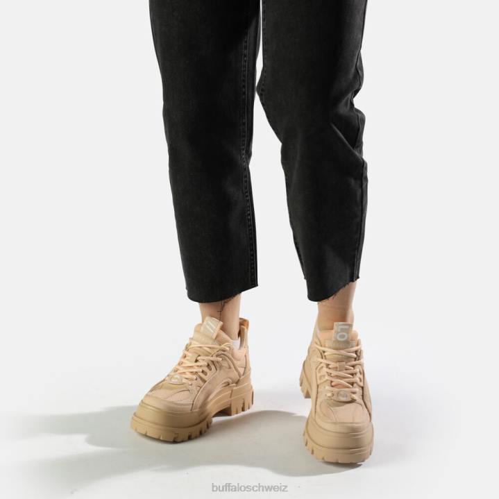 Buffalo Aspha Hyb Sneaker vegan 846Z637 Beige|Turnschuhe