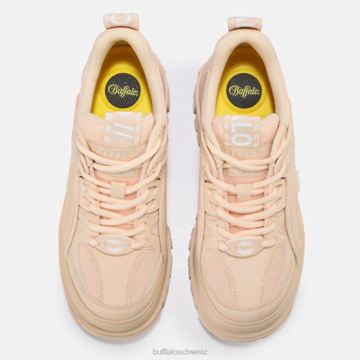 Buffalo Aspha Hyb Sneaker vegan 846Z637 Beige|Turnschuhe