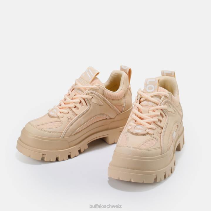 Buffalo Aspha Hyb Sneaker vegan 846Z637 Beige|Turnschuhe