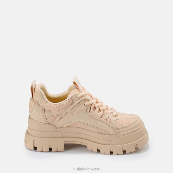 Buffalo Aspha Hyb Sneaker vegan 846Z637 Beige|Turnschuhe