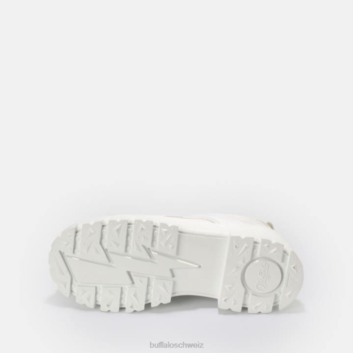 Buffalo Aspha Hyb Sneaker vegan 846Z638 Weiss|Turnschuhe