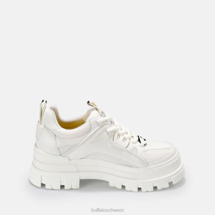 Buffalo Aspha Hyb Sneaker vegan 846Z638 Weiss|Turnschuhe