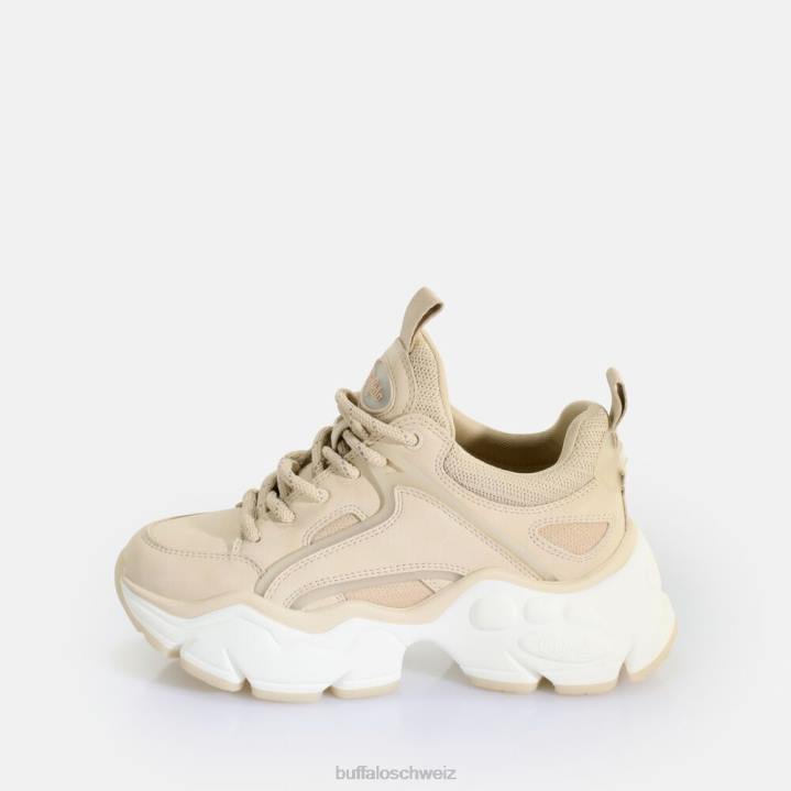 Buffalo Binary C Sneaker Low vegan 846Z402 Creme|Turnschuhe