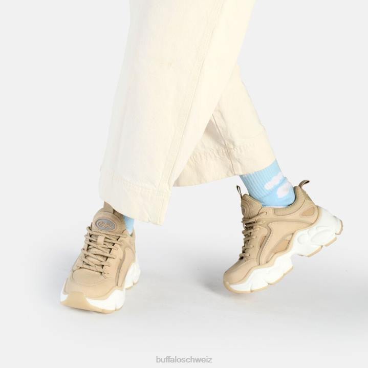 Buffalo Binary C Sneaker Low vegan 846Z402 Creme|Turnschuhe
