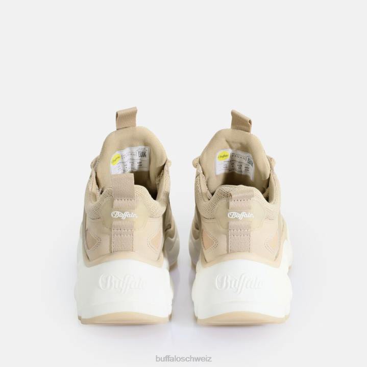 Buffalo Binary C Sneaker Low vegan 846Z402 Creme|Turnschuhe