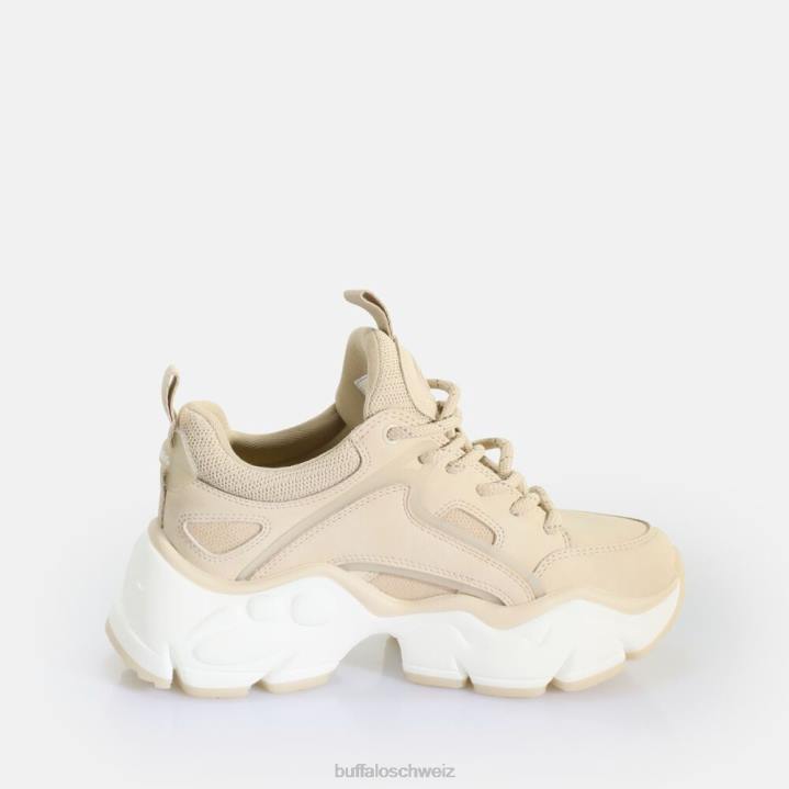 Buffalo Binary C Sneaker Low vegan 846Z402 Creme|Turnschuhe