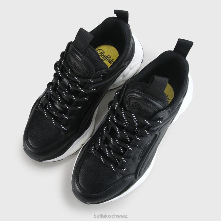 Buffalo Binary C Sneaker vegan 846Z404 Schwarz|Turnschuhe