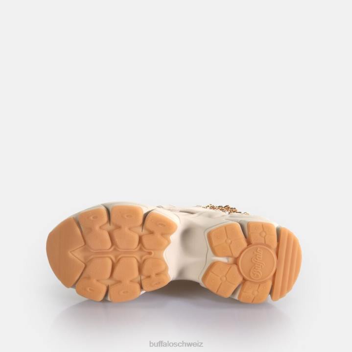 Buffalo Binary Chain 3.0 Trainer Low Vegan 846Z419 creme/gold|Turnschuhe