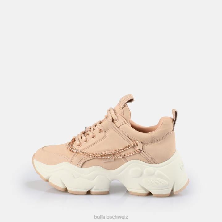Buffalo Binary Chain Sneaker Low vegan 846Z349 Rosa|Turnschuhe