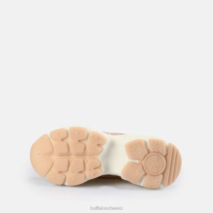 Buffalo Binary Chain Sneaker Low vegan 846Z349 Rosa|Turnschuhe