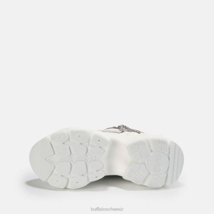Buffalo Binary Chain Sneaker Low vegan 846Z790 Weiss|Turnschuhe