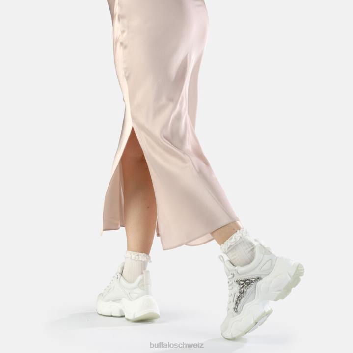 Buffalo Binary Lux Sneaker vegan 846Z552 Weiss|Turnschuhe
