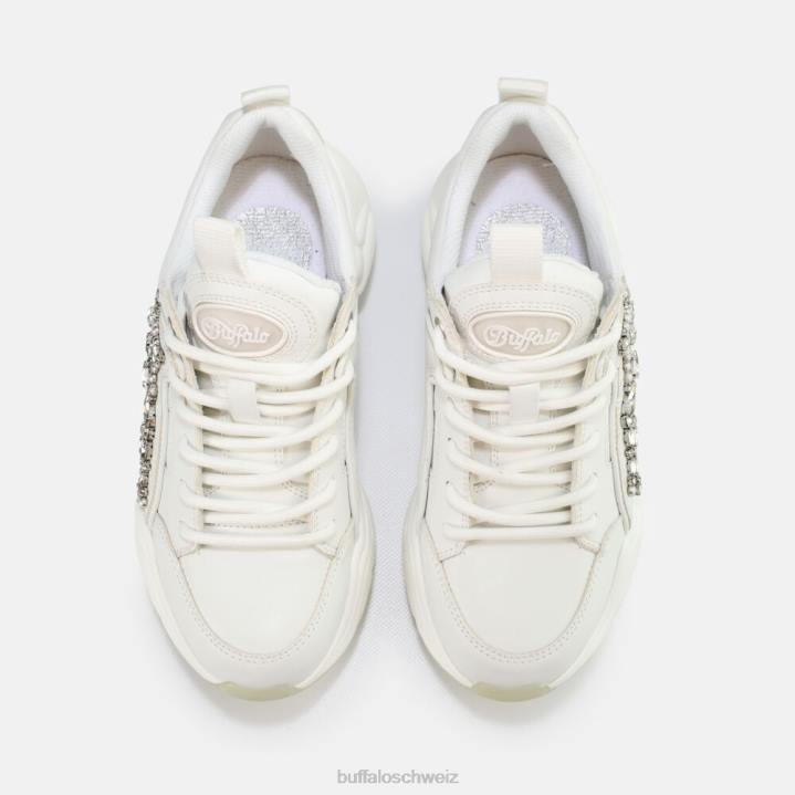 Buffalo Binary Lux Sneaker vegan 846Z552 Weiss|Turnschuhe