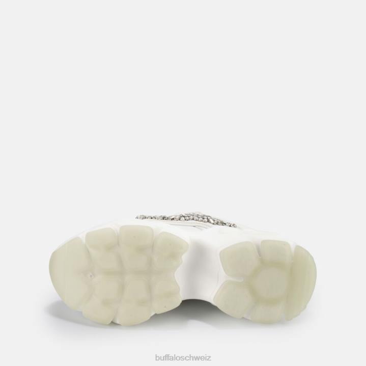 Buffalo Binary Lux Sneaker vegan 846Z552 Weiss|Turnschuhe