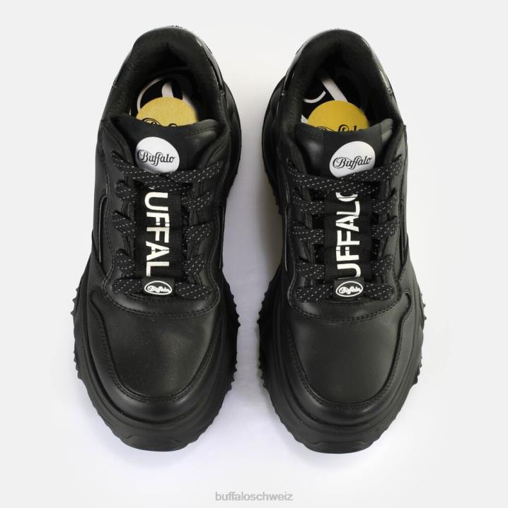 Buffalo Blader One Sneakers Low vegan 846Z600 Schwarz|Turnschuhe
