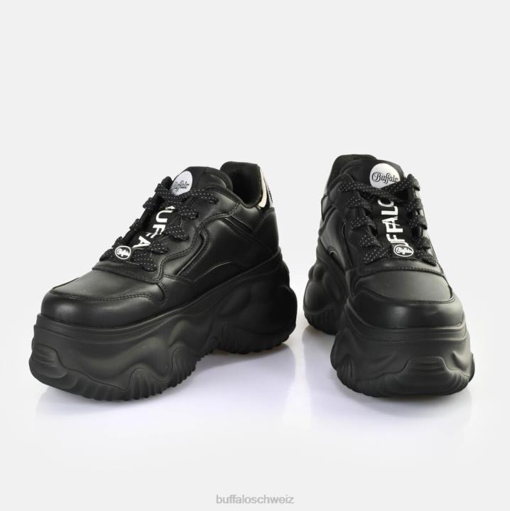 Buffalo Blader One Sneakers Low vegan 846Z600 Schwarz|Turnschuhe