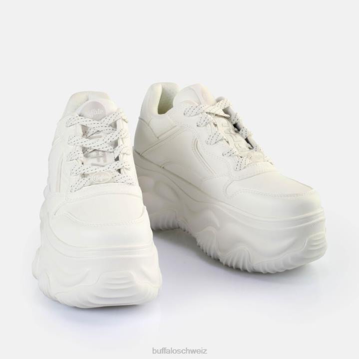 Buffalo Blader One Sneakers Low vegan 846Z601 Weiss|Turnschuhe