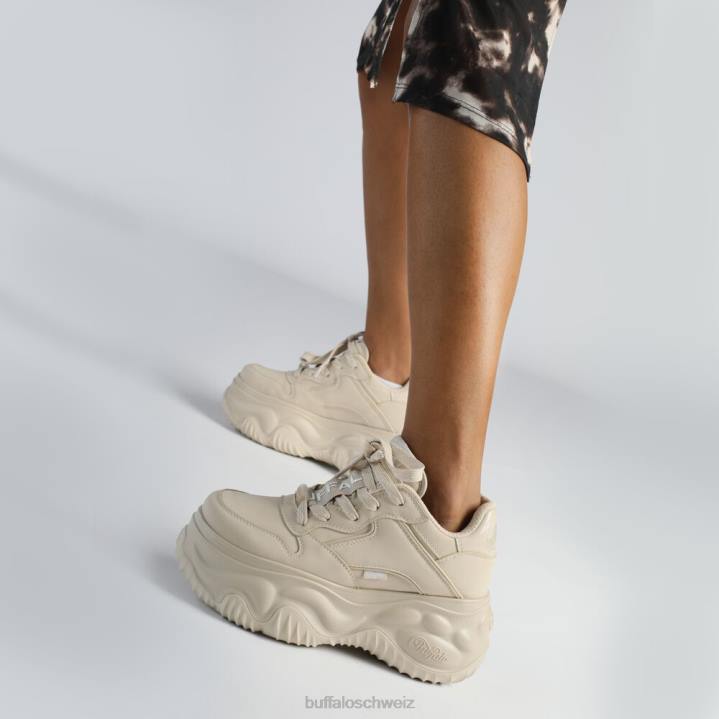Buffalo Blader One Sneakers Low vegan 846Z602 Creme|Turnschuhe