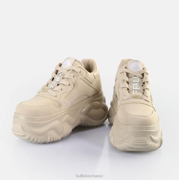 Buffalo Blader One Sneakers Low vegan 846Z602 Creme|Turnschuhe