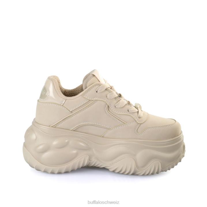 Buffalo Blader One Sneakers Low vegan 846Z602 Creme|Turnschuhe